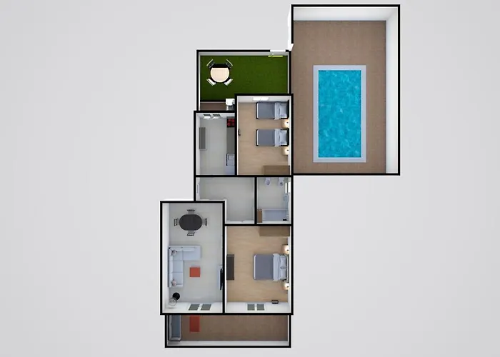 Marta - Balcony, Patio, Pool